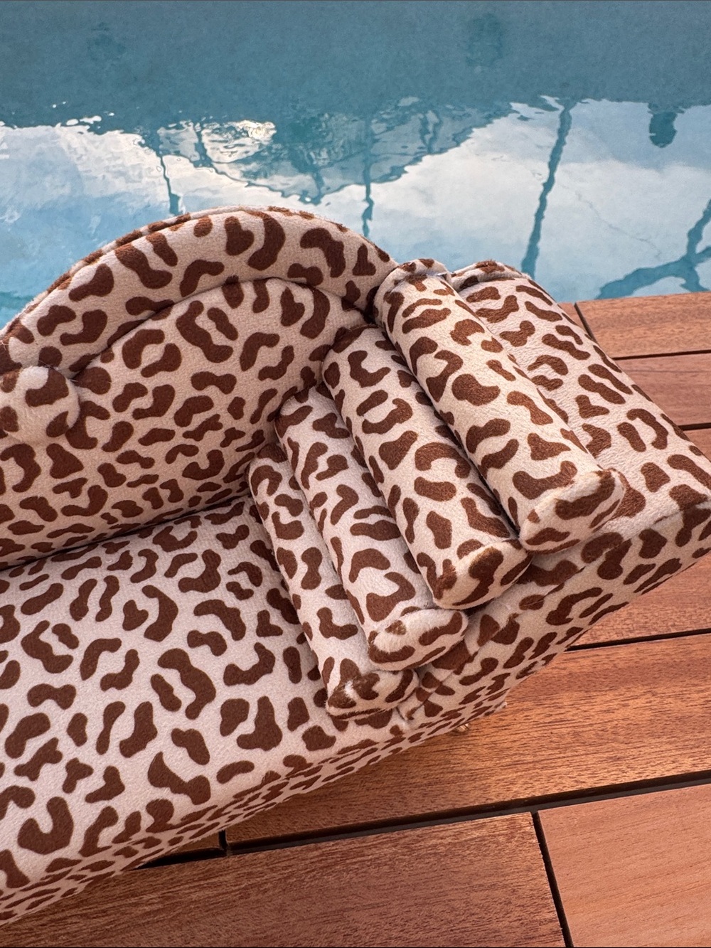 Leopard Print Chaise Jewelry Box NWT - Picture 2 of 9